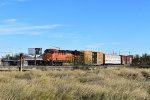 BNSF 3813 on the local